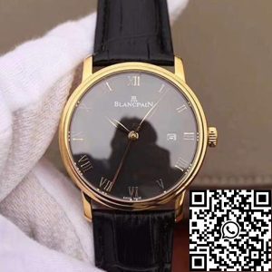 Replica Blancpain Villeret Ultraplate 6651-1127-55B ZF Factory 1:1 Best Edition Swiss ETA1151
