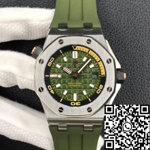 Replica Audemars Piguet Royal Oak Offshore 15720ST.OO.A052CA.01 1:1 Best Edition BF Factory Army Green Dial