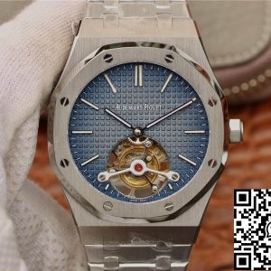 Replica Audemars Piguet Royal Oak Tourbillon 26510IP.OO.1220IP.01 1:1 Best Edition R8 Factory Blue Gradient Dial