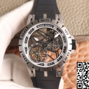 Replica Roger Dubuis Excalibur Spidr RDDBEX0479 1:1 Best Edition JB Factory Tourbillon Black Strap