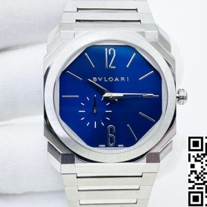Replica Bvlgari Octo Finissimo 103431 1:1 Best Edition BV Factory Blue Dial