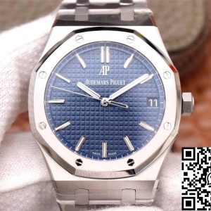 Replica Audemars Piguet Royal Oak 15500ST.OO.1220ST.01 1:1 Best Edition ZF Factory Blue Dial Swiss ETA4302