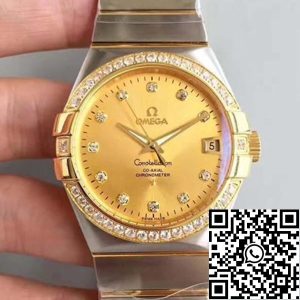 Replica Omega Constellation 123.25.35.20.58.001 3S Factory 1:1 Best Edition Swiss ETA8500