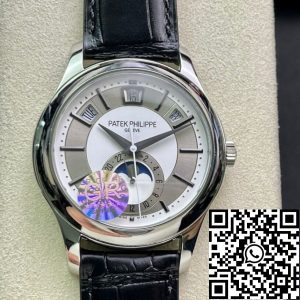 Replica Patek Philippe Complications 5205G-001 1:1 Best Edition GR Factory Silver Grey Dial