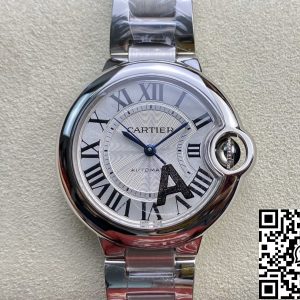 Replica Ballon Bleu De Cartier 33MM W6920071 1:1 Best Edition V6 Factory White Dial