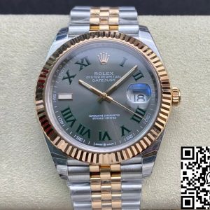 Replica Rolex Datejust M126331-0016 1:1 Best Edition EW Factory Green Dial