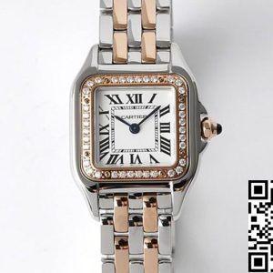Replica Panthere De Cartier W3PN0006 22MM 1:1 Best Edition BV Factory Diamond Bezel