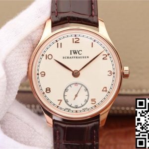 Replica IWC Portuguese IW545409 1:1 Best Edition ZF Factory White Dial