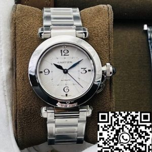 Replica Cartier Pasha WSPA0013 35MM 1:1 Best Edition BV Factory Steel Strap