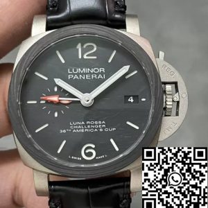 Replica Panerai Luminor PAM01096 1:1 Best Edition VS Factory Black Dial