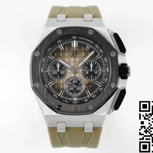 Replica Audemars Piguet Royal Oak Offshore 26420SO.OO.A600CA.01 1:1 Best Edition APF Factory Ceramic Bezel