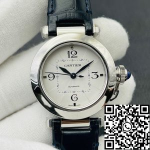 Replica Cartier Pasha WSPA0012 35MM 1:1 Best Edition BV Factory White Dial
