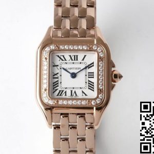 Replica Panthere De Cartier WJPN0008 22MM 1:1 Best Edition BV Factory White Dial