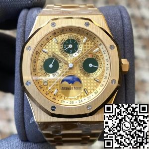 Replica Audemars Piguet Royal Oak 26607BA.OO.1220BA.01 1:1 Best Edition APS Factory Yellow Gold