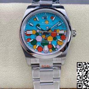Replica Rolex Oyster Perpetual M126000-0009 36MM 1:1 Best Edition EW Factory Stainless Steel