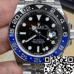 Replica Rolex GMT Master II M126710BLNR-0002 1:1 Best Edition Clean Factory V2 Black Dial