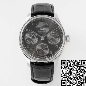 Replica IWC Portuguese Perpetual Calendar IW503301 1:1 Best Edition APS Factory Gray Dial