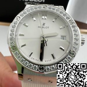 Replica Hublot Classic Fusion 582.NX.2610.RX.1204 33MM 1:1 Best Edition HB Factory White Dial