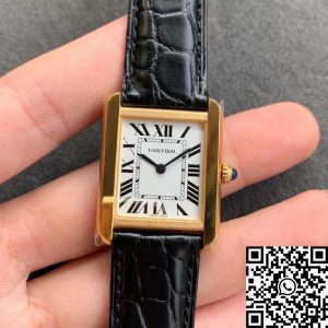 Replica Cartier Tank W5200004 1:1 Best Edition K11 Factory White Dial