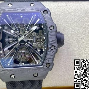 Replica Richard Mille RM12-01 1:1 Best Edition RM Factory Tourbillon Skeleton Dial