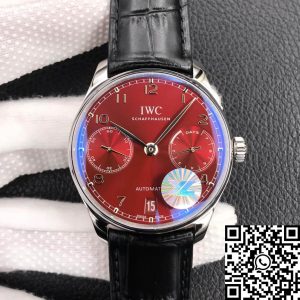 Replica IWC Portugieser IW500714 1:1 Best Edition YL Factory Burgundy Red Dial