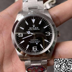Replica Rolex Explorer M214270-0003 39MM 1:1 Best Edition Clean Factory Black Dial