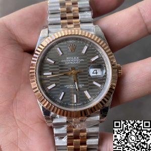 Replica Rolex Datejust M126331-0020 41MM 1:1 Best Edition VS Factory Gray Dial