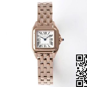 Replica Panthere De Cartier WGPN0006 22MM 1:1 Best Edition BV Factory Rose Gold