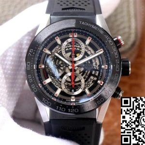 Replica TAG Heuer Carrera CAR2A1Z.FT6044 1:1 Best Edition XF Factory Black Dial Swiss HEUER 01