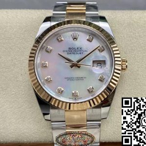 Replica Rolex Datejust 41MM M126331-0013 1:1 Best Edition Clean Factory Diamond Dial