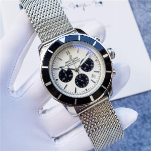 Replica BREITLING 904l Stainless Steel Quartz Watch 46MM