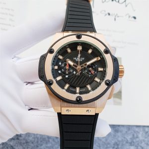 Replica Hublot 904l Stainless Steel Quartzl Watch 45MM