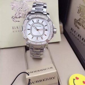 Replica Burberry 904l Stainless Steel Quartz Watch 34MM