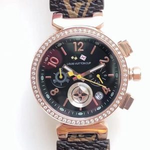 Replica LOUIS VUITTON LV 904l Stainless Steel Quartz Watch 33MM