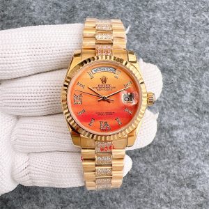 Replica Rolex DayDate 904l Stainless Steel Automatic Mechanical Watch 36mm