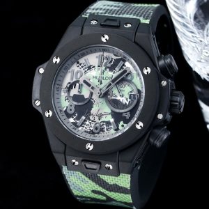 Replica Hublot 904l Stainless Steel Quartzl Watch 45MM