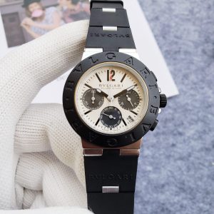 Replica BVLGARI 904l Stainless Steel Quartz Watch 40MM