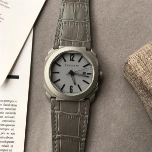 Replica BVLGARI 904l Stainless Steel Automatic Machine Watch 42MM