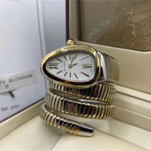 Replica BVLGARI 904l Stainless Steel Quartz Watch 35MM