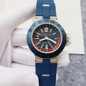 Replica BVLGARI GMT 904l Stainless Steel Automatic Machine Watch 44MM