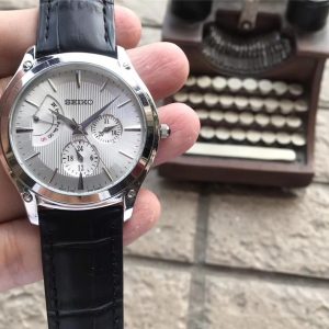 Replica Seiko 904l Stainless Steel VK Quartz Watch 40MM