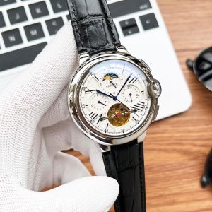 Replica Cartier 904l Stainless Steel Automatic Machine Watch 45MM