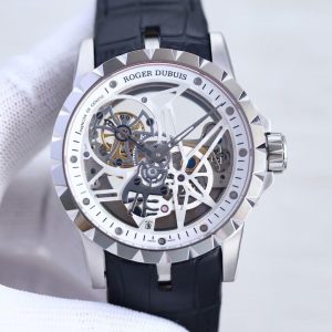 Replica Roger Dubuis 904l Stainless Steel Automatic Machine Watch 46MM