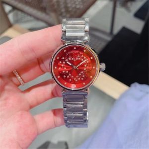 Replica LOUIS VUITTON LV 904l Stainless Steel Quartz Watch 33MM