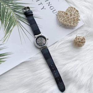 Replica LOUIS VUITTON LV 904l Stainless Steel Quartz Watch 33MM