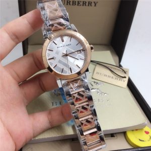 Replica Burberry 904l Stainless Steel Quartz Watch 24MM 34MM