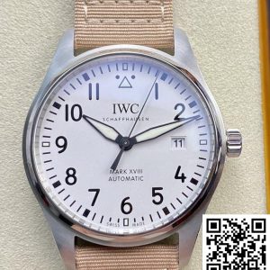 Replica IWC Pilot IW327017 1:1 Best  Edition V7 Factory V2 Beige Strap