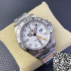 Rolex Explorer II 226570 JVS Men Watches 1:1 Best Edition 3285 movement white dial