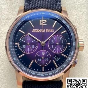 Replica Audemars Piguet CODE 11.59 26393OR.OO.A002KB.02 1:1 Best Edition OMF Factory Purple Dial