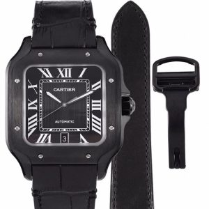 Cartier De Santos WSSA0039 Leather Strap BV Factory 1:1 Best Edition 9019 Movement